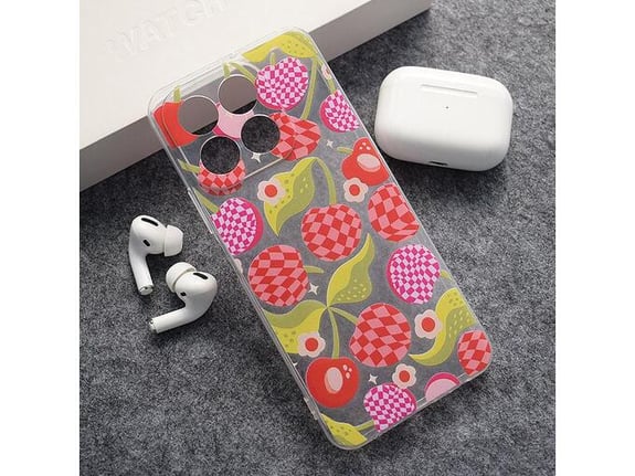 Maska Nanobit Print za Honor X6c Checkered Cherries