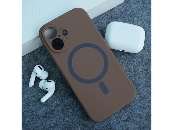 Maska Mag Case PureTone za iPhone 16 braon
