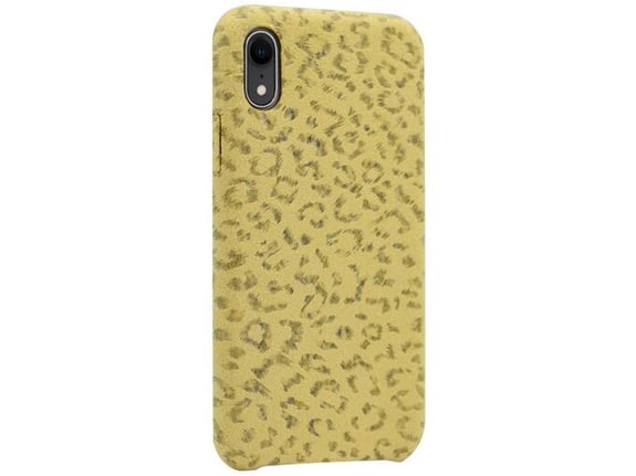 Maska Leopard za iPhone XR zuta.