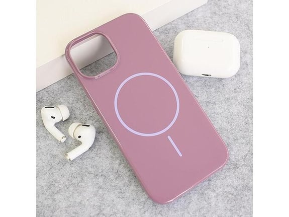 Maska Mag Case Nanobeats za iPhone 15 ljubicasta