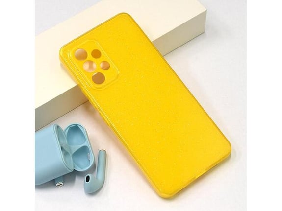 Maska Flash Crystal za Samsung A13 4G/ A135F/ A13 5G/ A136B zuta.