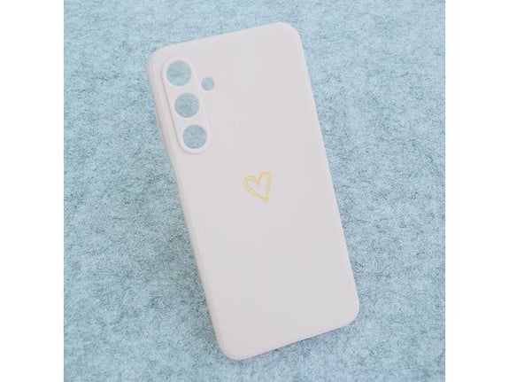 Maska Golden Heartbeat za Samsung S25 FE/ S731B roze