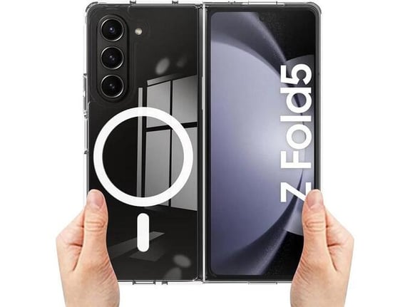 Maska Clear Mag Case za Samsung Z Fold 5 transparent