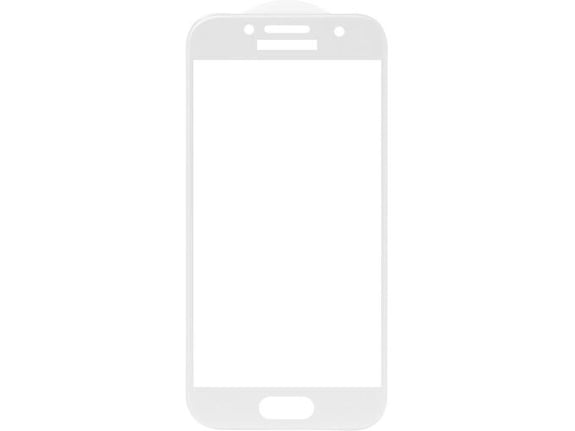 Zastitno staklo 5D FULL COVER za Samsung A5/ A520 (2017) belo.