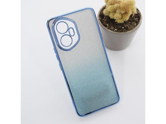 Maska Shiny Frame za Honor 300 plava