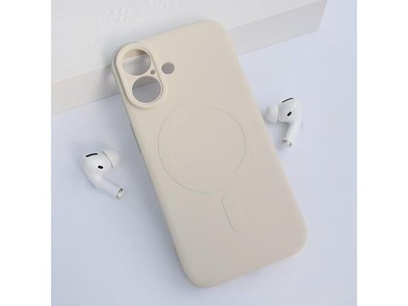 Maska Nanobit Giulietta Mag Case za iPhone 16 krem