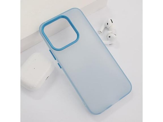 Maska Electro Glow Frame za Honor X8c plava