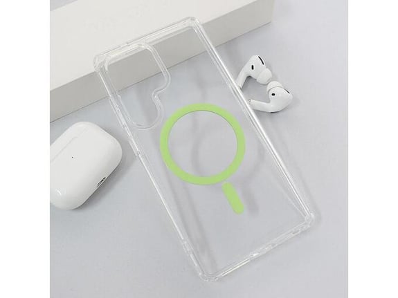 Maska Mag Case Crystal Clear za Samsung S25 Ultra/ S938B zelena