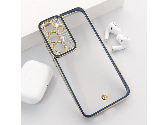 Maska Luxury Crystal Clear za Samsung S25/ S931B plava