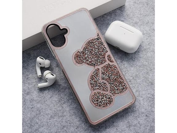 Maska Teddy Bear za Samsung A07/ A075F roze