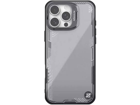 Maska Nillkin Iceblade Prop za iPhone 16 Pro Max crna (sa otvorom za kameru)