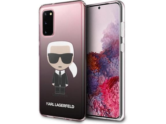 Maska Karl Lagerfeld Glasses za Samsung S20 Plus/ G985F crna.