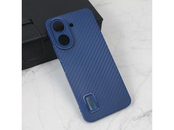 Maska Carbon Prop za Xiaomi Redmi 13C 4G/ Poco C65 4G plava.