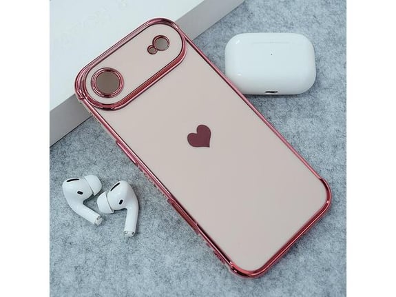 Maska Heart Frame za iPhone Air roze