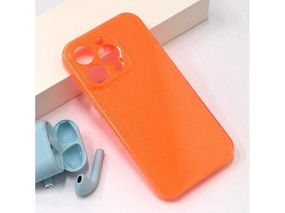Maska Flash Crystal za iPhone 14 Pro Max narandzasta.