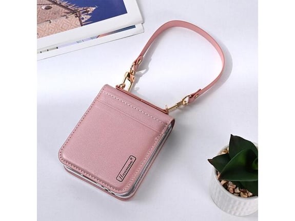 Maska na preklop Hanman Mill za Samsung Galaxy Z Flip 6/ F741B/ Z Flip 7 FE 5G/ F761B roze