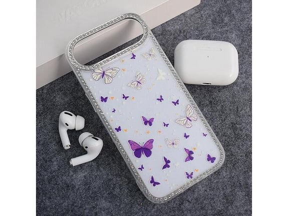 Maska Sunny Garden za iPhone Air Purple Blossom