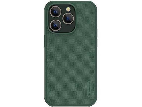 Maska Nillkin Super Frosted Shield Pro Magnetic za iPhone 15 Pro zelena