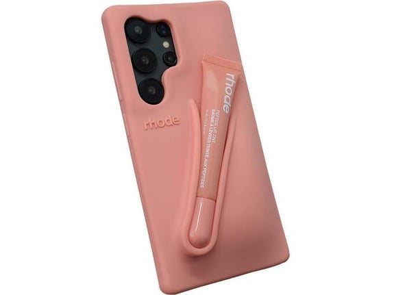 Maska Rhode LIP CASE + LIP TINT za Samsung S23 Ultra/ S918B peach pit
