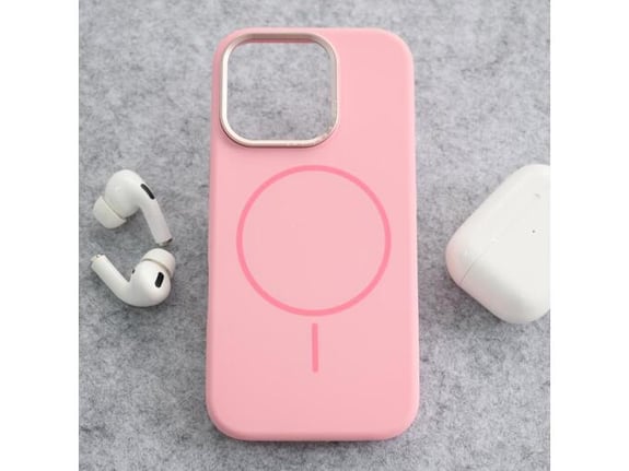 Maska Mag Case Nanobit Pure za iPhone 16 Pro powder roze