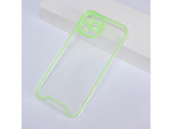 Maska Neon Shine za iPhone 12 Pro zelena.