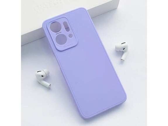 Maska 3D Camera za Honor X7a ljubicasta