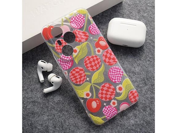 Maska Nanobit Print za Honor 400 Pro Checkered Cherries