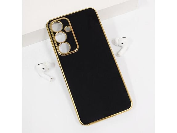 Maska Fresh Electroplated za Samsung S24 FE/ S721B crna