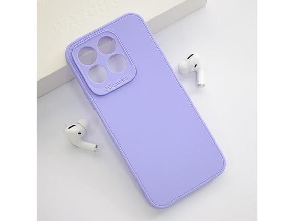 Maska 3D Camera za Honor X8b ljubicasta