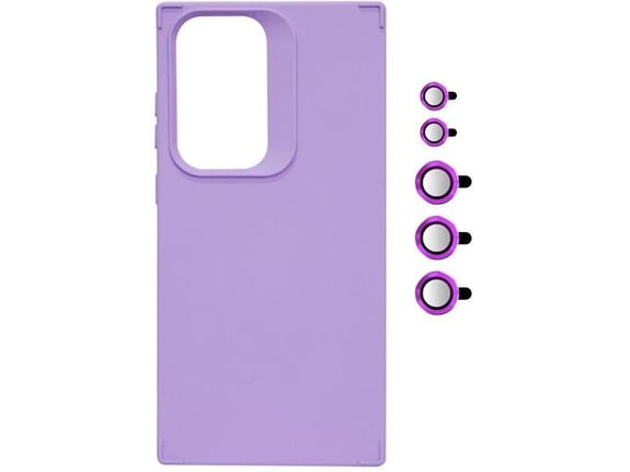 Maska Magnetic Lens za Samsung S23 Ultra/ S918B svetlo ljubicasta