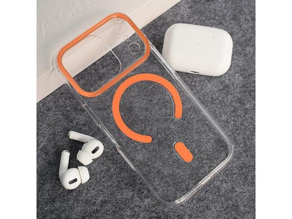 Maska Berlia Sheen Mag Case za iPhone 17 Pro narandzasta