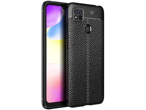 Maska Elegant man exclusive za Xiaomi Redmi 10A crna