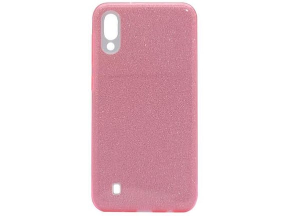 Maska Crystal Dust za Samsung M10 pink.