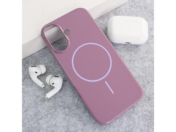 Maska Mag Case Nanobeats za iPhone 16 ljubicasta
