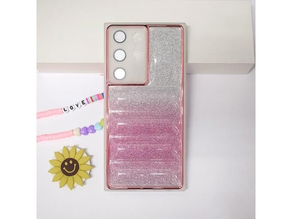 Maska Shine Pillow 2in1 za Samsung S23 Ultra/ S918B roze.