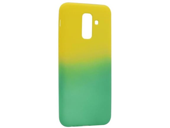 Maska Double summer vibe za Samsung A6 Plus/ A605G (2018) zuto zelena