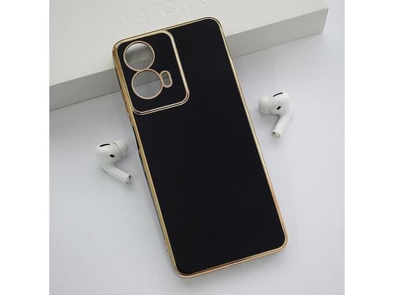 Maska Fresh Electroplated za Motorola Moto E14/ G04/ G04S/ G24/ G24 Power crna