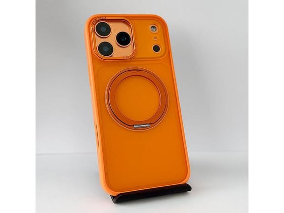 Maska Mag Case Orange Kickstand za iPhone 17 Pro Max