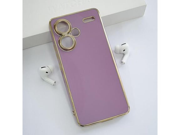 Maska Fresh Electroplated za Xiaomi Redmi Note 13 Pro Plus 5G ljubicasta