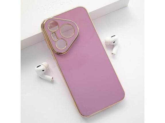 Maska Fresh Electroplated za Huawei Pura 70 ljubicasta.