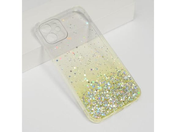 Maska Stardust za iPhone 12 zuta