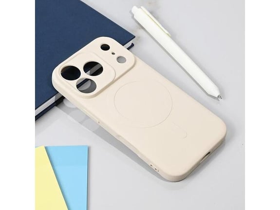 Maska Nanobit Giulietta Mag Case za iPhone 17 Pro Max krem