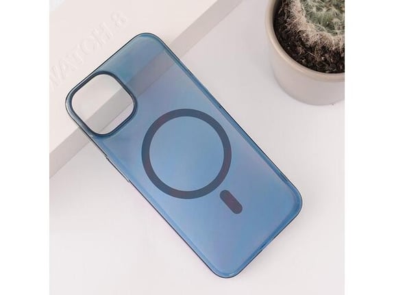 Maska Transparent Mag Case za iPhone 14 plava