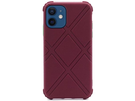 Maska Shield za iPhone 12 mini bordo