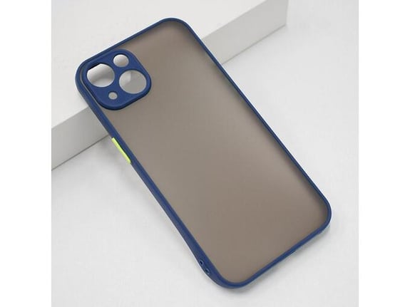 Maska Matte za iPhone 14 plava