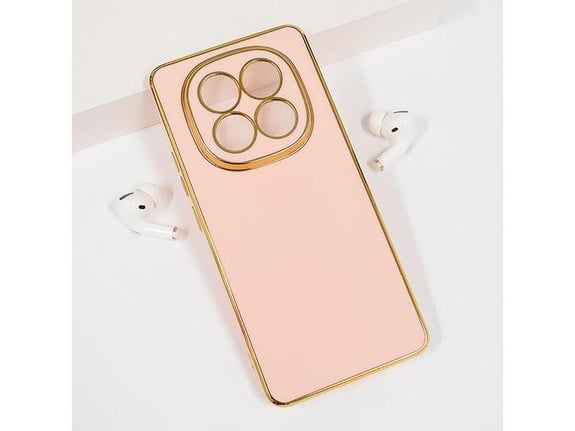Maska Fresh Electroplated za Xiaomi Redmi Note 14 Pro Plus 5G pink