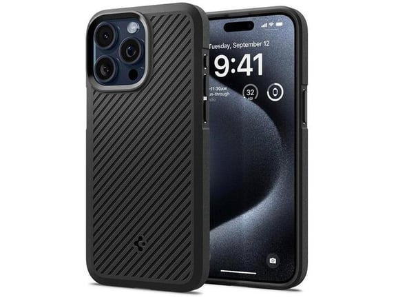 Maska Spigen Core Armor za iPhone 15 Pro Max mate crna