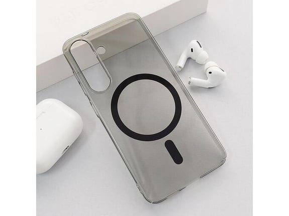 Maska Transparent Mag Case za Samsung S25/ S931B crna