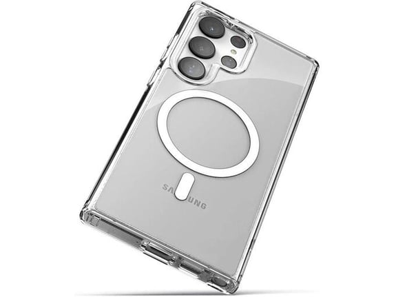 Maska Berlia Clear Mag Case Premium za Samsung S24 Ultra/ S928B transparent
