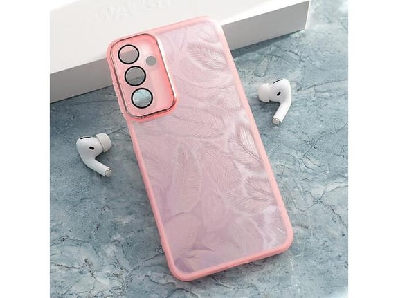 Maska Glitter Feather za Samsung S25 Plus/ S936B roze